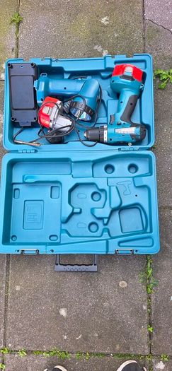 Makita drill and torch