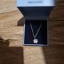 Newbridge silver floral cup pendant Image 2
