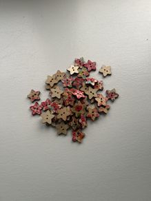 buttons- star shape