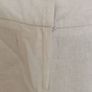 Savida Dunnes Stores White Linen Wide Leg Trousers  Size 14 Long 33 Leg Image 2