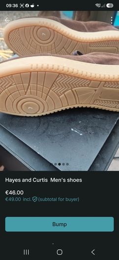 Hawes And Curtis Suede shoes