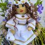Beautiful Handmade Communion Doll  Crochet, Unique Keepsake Gift Image 8