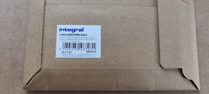 Integral 64gb Kit (2x 32gb) Ddr5 Ram Sodimm