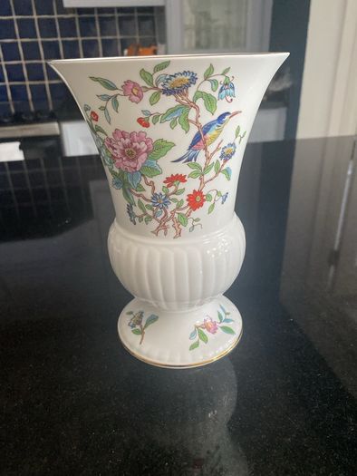 Aynsley large cottage garden vase wi