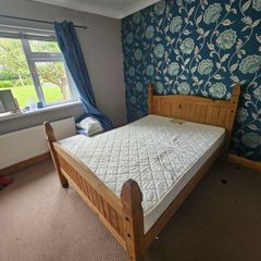 Mexican Pine Double Bed