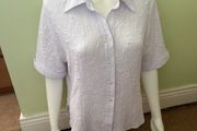 White short sleeve blouse
