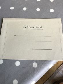 Rare and Genuine WW2 German Feldpost Postcard (unused)