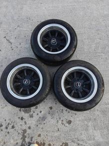3x STR Racing Wheels 4x114.3