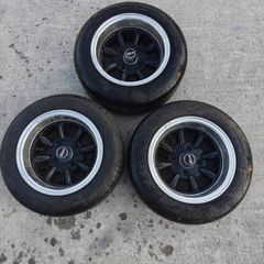3x STR Racing Wheels 4x114.3