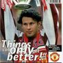 Man Utd 'UNITED' official magazines 1997 Image 3