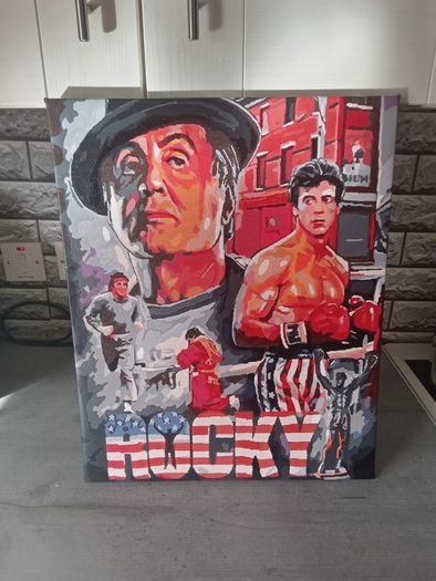 Canvas painting