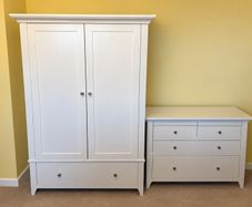 Solid Pine Wardrobes & Matching Chests of Drawers