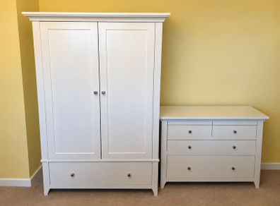 Solid Pine Wardrobes & Matching Chests of Drawers