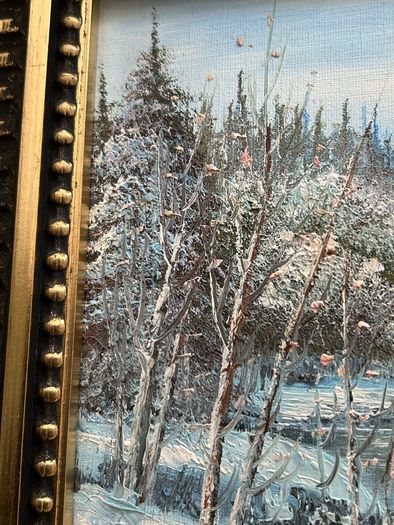 Original Scandinavian Oil Painting