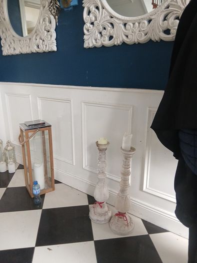 tall candle holder