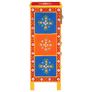 Hand Painted Sideboard 60x30x75 cm Solid Mango Wood Image 5