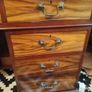 Beautiful Walnut Pedestal Desk Classic Executive Style Image 2