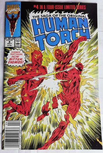 Saga of the Original Human Torch Limited Series Issues 1-4 (1990)
