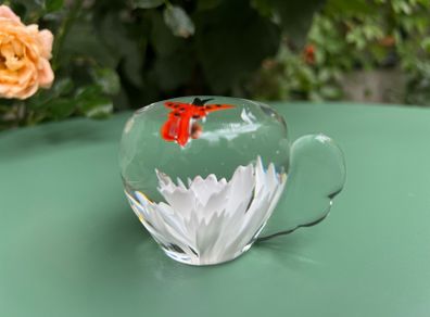 vintage glass paper weight by Victrad & Co PRICED DROP