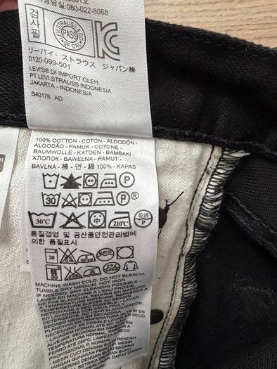 Levis Trousers Black 32/32