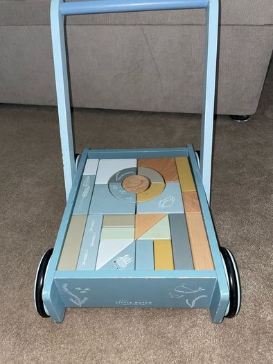 Little Dutch Wooden Baby Walker