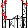 Rose arch Gate Decorative Metal Garden Trellis Image 3