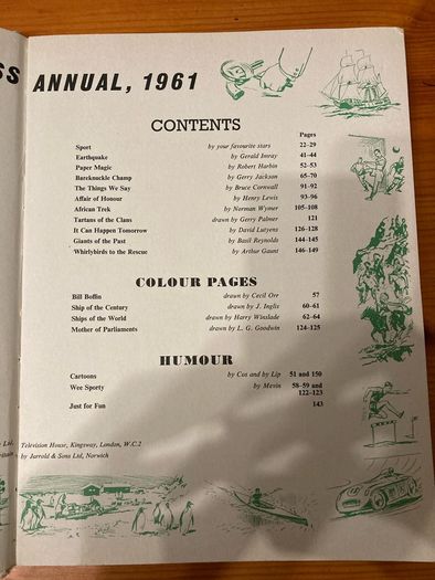 Comic: 'Express' annual 1961