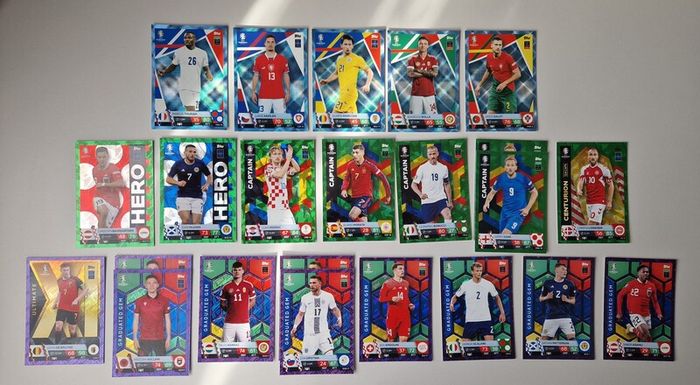 Topps Match Attax UEFA Euro 2024 Card Bundle