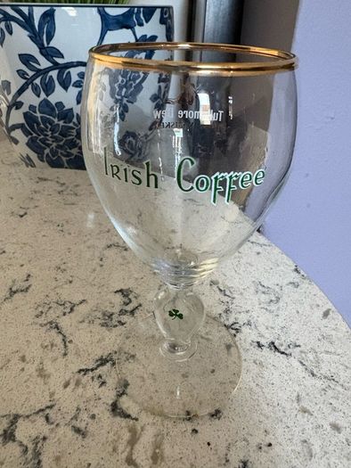 Tullamore Dew Irish Coffee glass