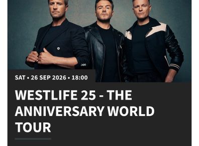 Westlife Tickets