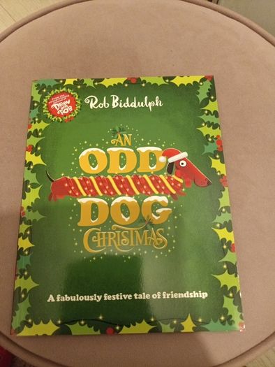 Christmas  doggy tale book