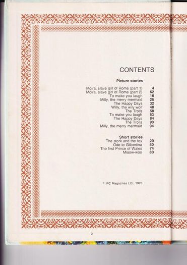 Princess Tina Annual 1979 Fleetway Hard Back Book