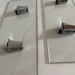 Two Bathroom Shelves