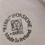 Kerry Ironstone , Celtic , Rimmed Soup Bowl, Blue Band w/Brown Trim , Ireland Image 2