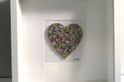 Handmade Framed Mosaic Heart