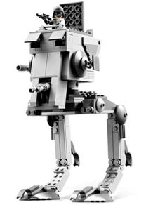Lego Star Wars 7657: AT-ST (2007) 100% Complete (NO BOX)