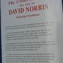 David Norris - The Cities Of David - The Life Of David Norris - Signed By David Norris Image 5