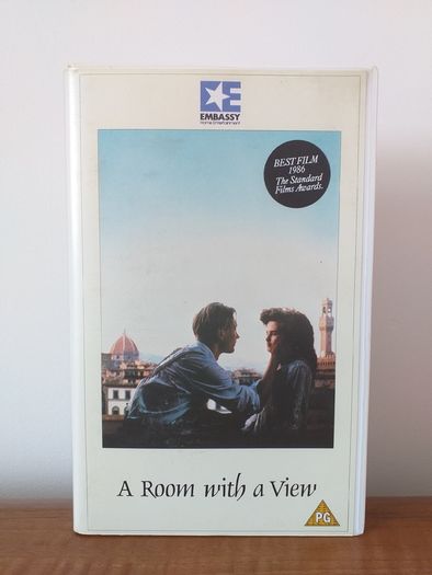 A Room With A View Video Cassette Tape 1986 Large Clamshell Box