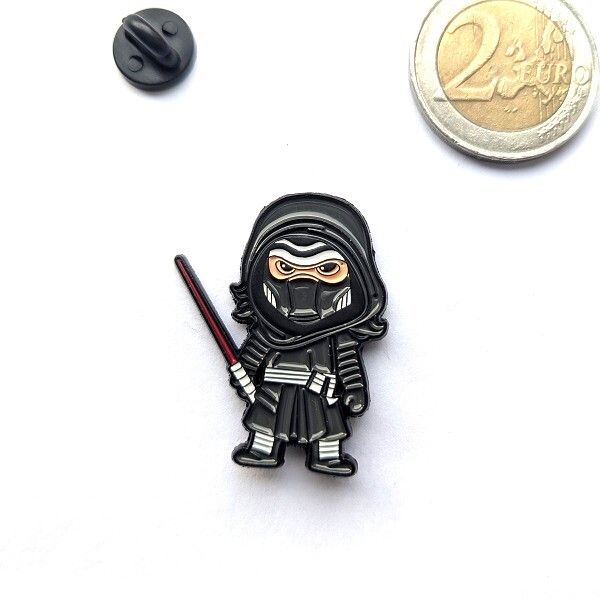 [6-Pack] Star Wars Enamel Pin Bundle | Boba Fett, Darth Vader, Rey & More
