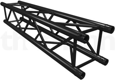 2 x Global Truss F34200-B Truss 2,0m Black
