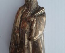 Vintage brass Chinese wise old man