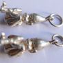 Vintage Sterling Silver 925 Good Luck Leprechaun/Irish Elf Charm Thumb Up Charm , Pendant ( 25 each) Image 4
