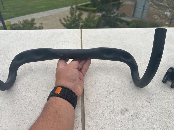Vision Trimax alu bars 42cm with FSA ACR stem 10cm