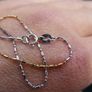 Vintage Italy Gold on Sterling Silver 925 Chain Image 3