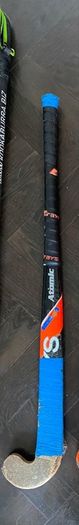 Hockey sticks;  bags & shin guards