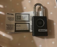 Master Lock Bluetooth Smart Padlock Long Shackle