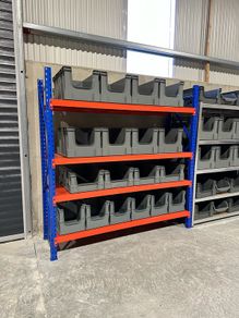 New Longspan Shelving - 2m x 2m x 0.6m - All Metal Shelves