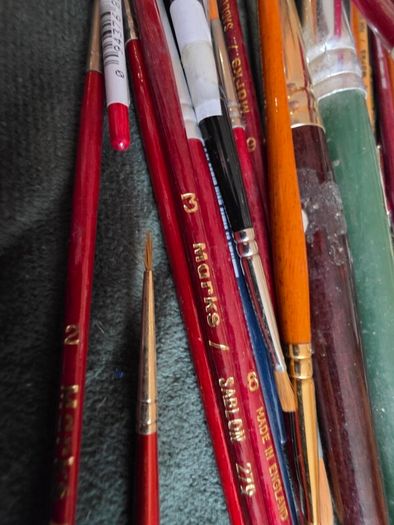 430X Professional Painting Brushes made in England Winsor Newton sable brushes Oil Painting Watercolour Hog bris