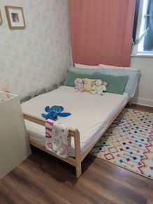 Montessori double bed + mattress