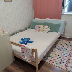 Montessori double bed + mattress